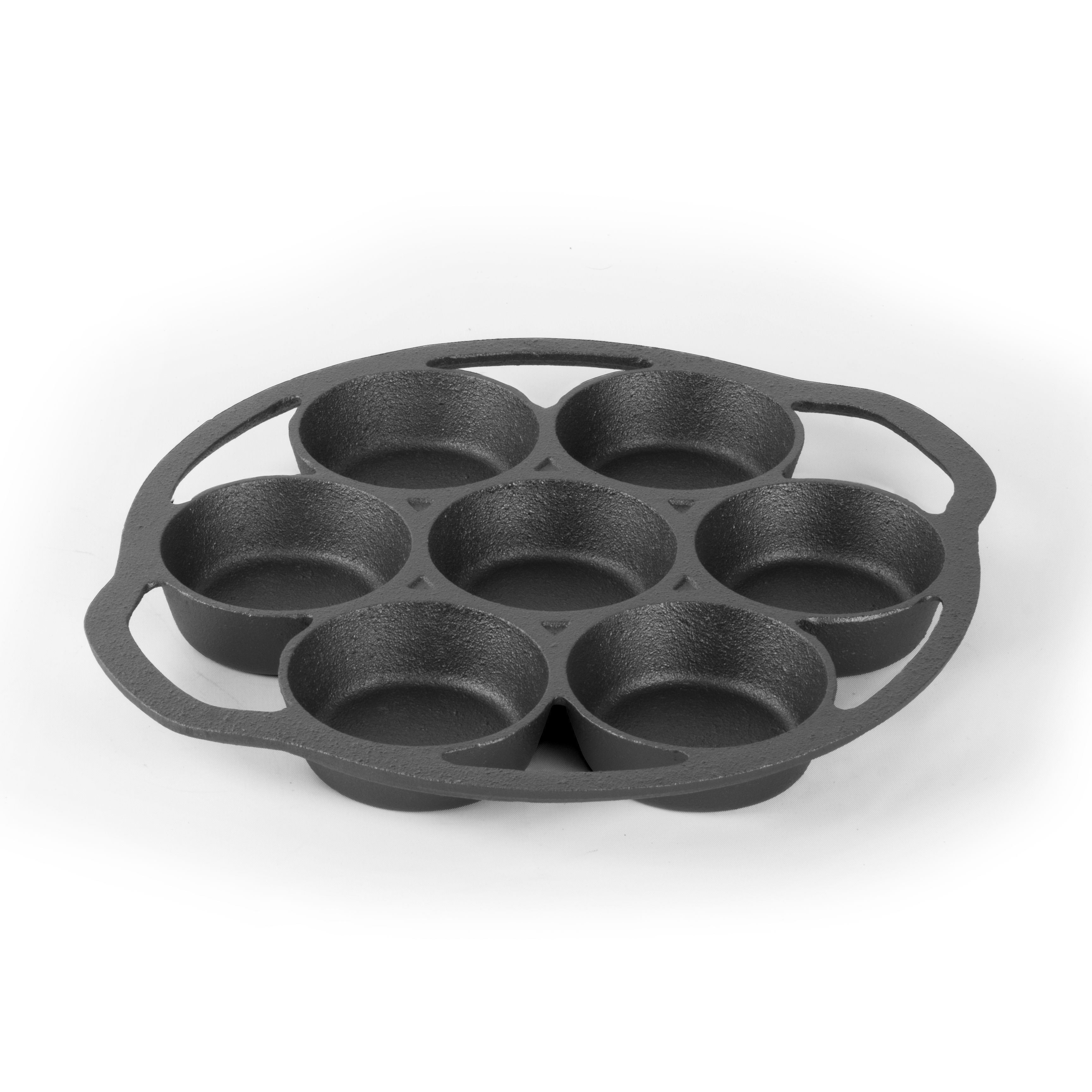 Fingerhut - 5-Pc. Pre-Seasoned Cast Iron Cookware Set