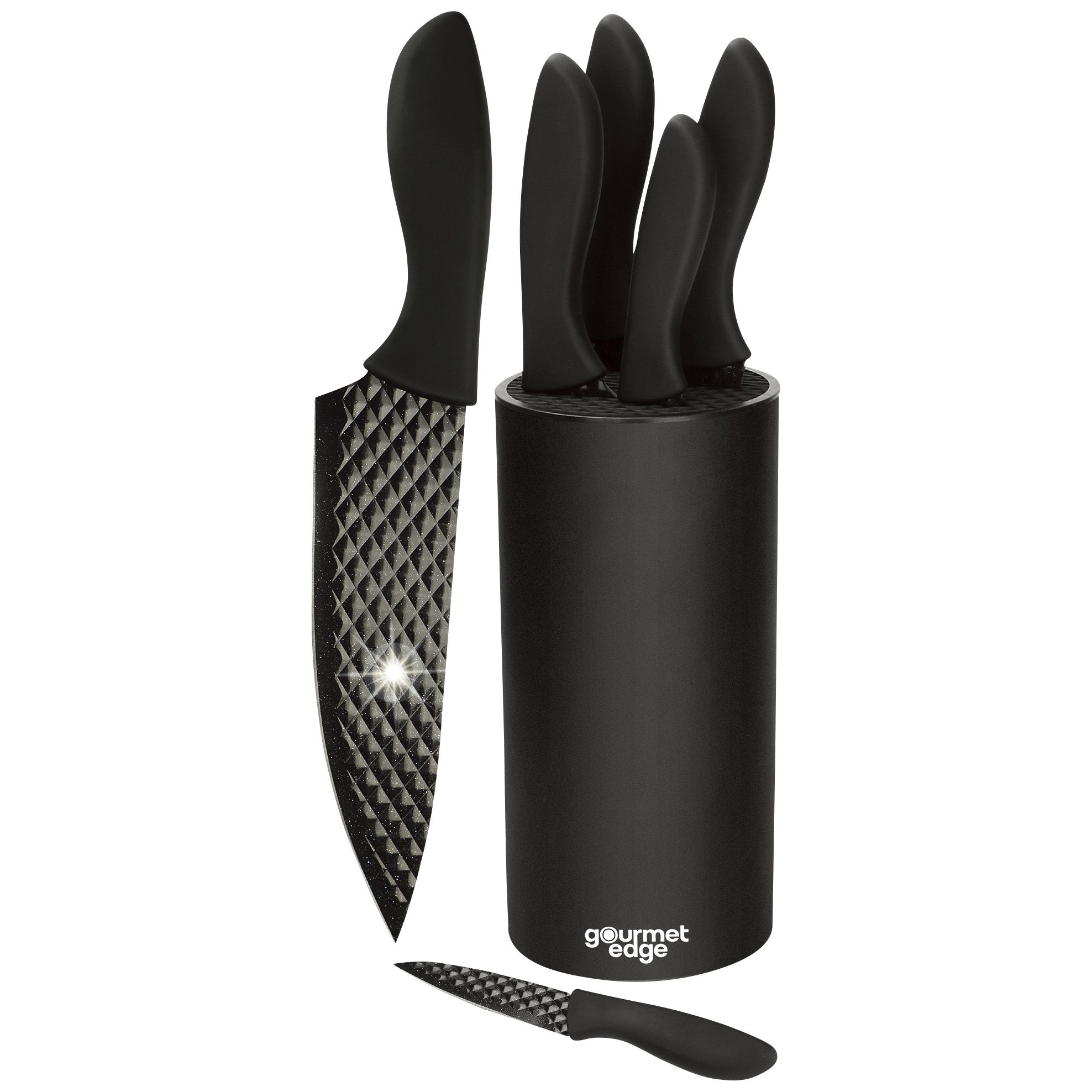 Hastings Home Professional Chef 5 Piece Knife Set - Stainless