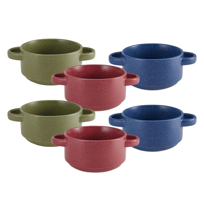 MegaChef Multipurpose Stackable Mixing Bowl and Measuring Cup Set