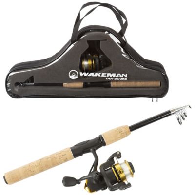 Fingerhut - Leisure Sports RH Carbon Rod and Spinning Reel Fishing