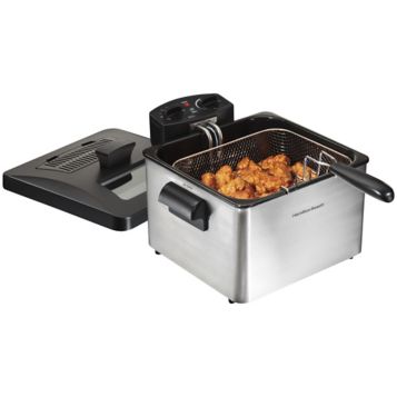 Fingerhut - Hamilton Beach Professional Style Deep Fryer