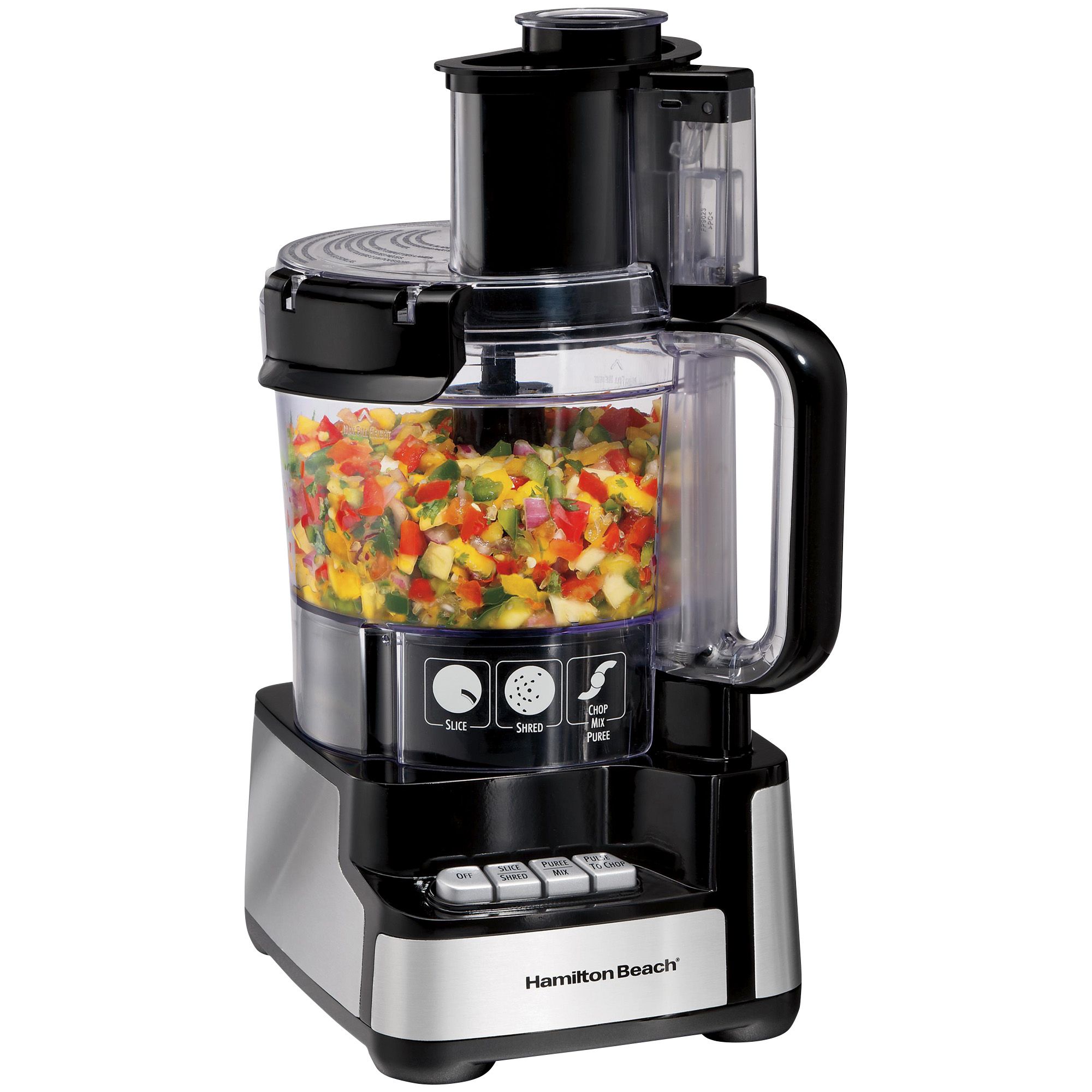 Fingerhut - Hamilton Beach Single-Serve Blender with Travel Lid - Red