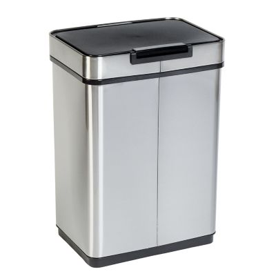 Fingerhut - Nine Stars 21-Gallon Motion-Sensor Trash Can