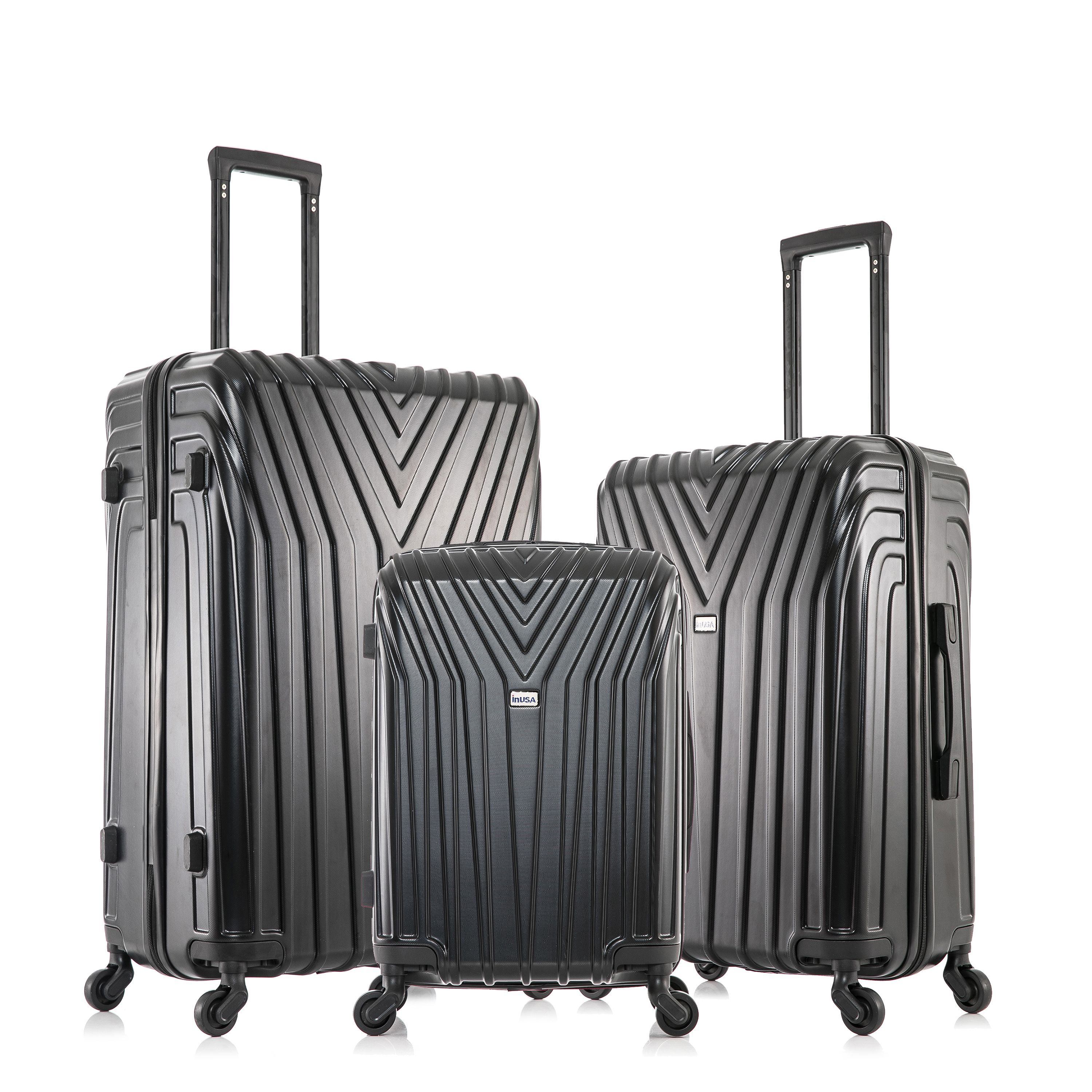 3 piece hardside spinner luggage online set