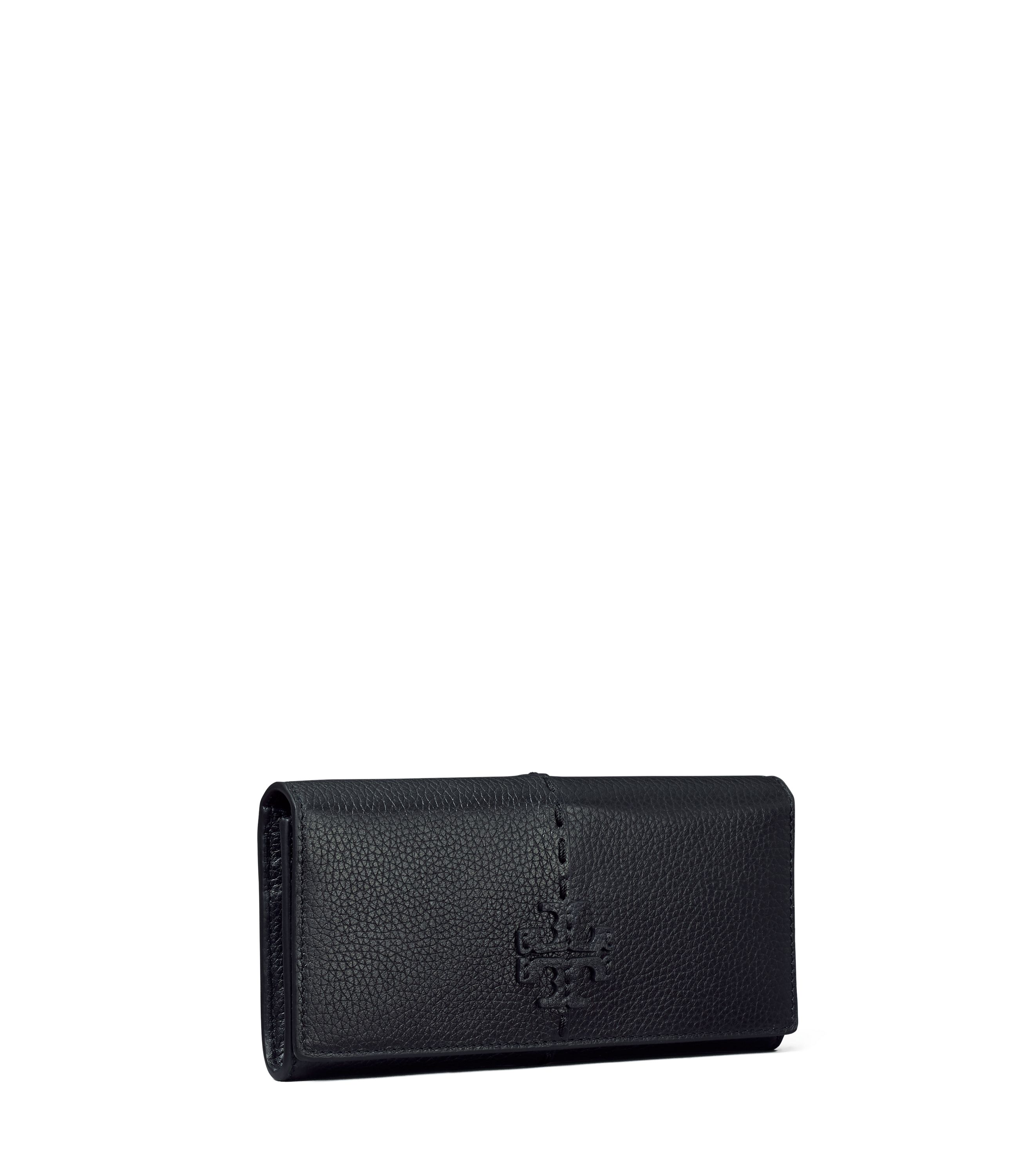 Tory Burch McGraw Envelope Wallet – Black