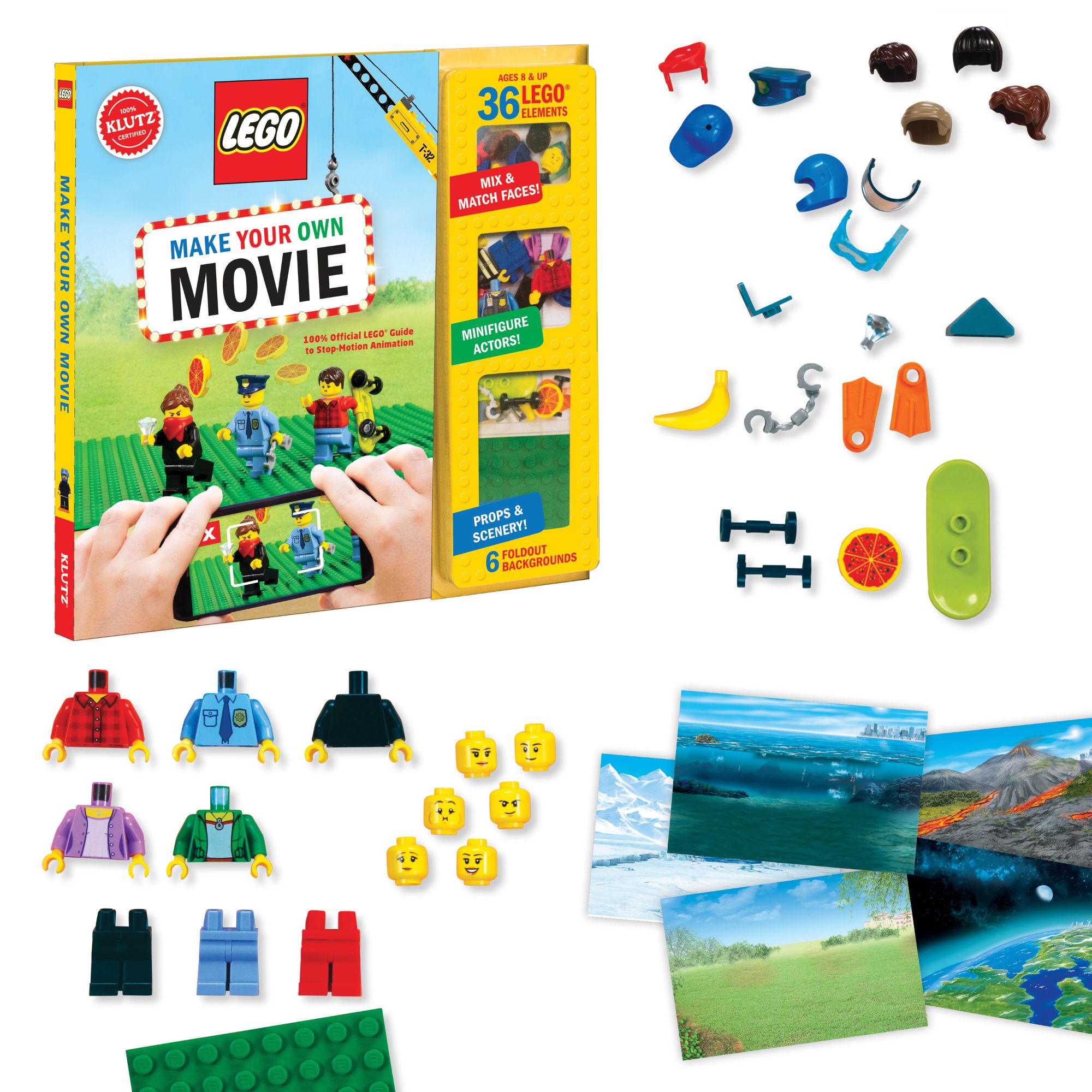 læbe Rust flov Fingerhut - Klutz Lego Make Your Own Movie