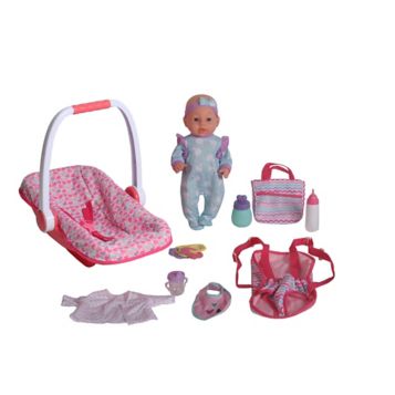 Dream collection baby doll with best sale stroller set