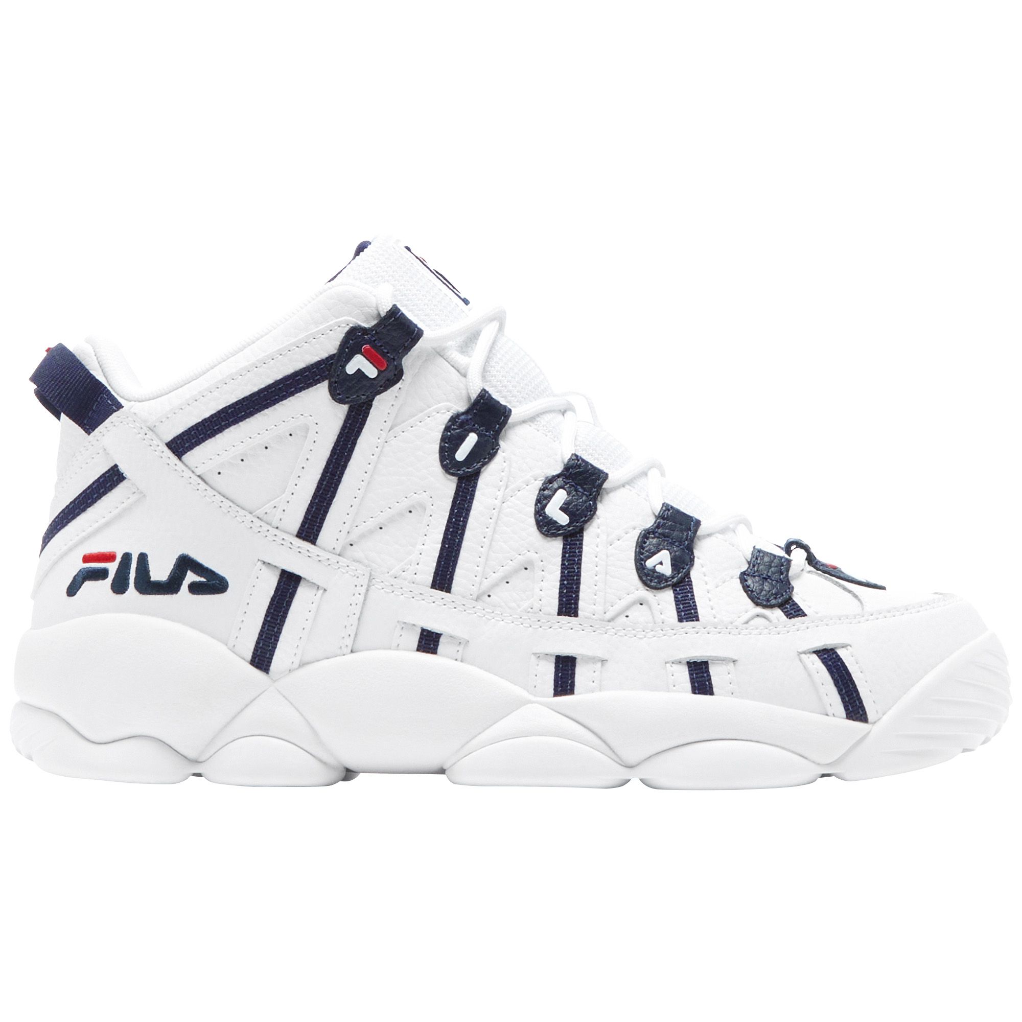 Fila spaghetti white sale red