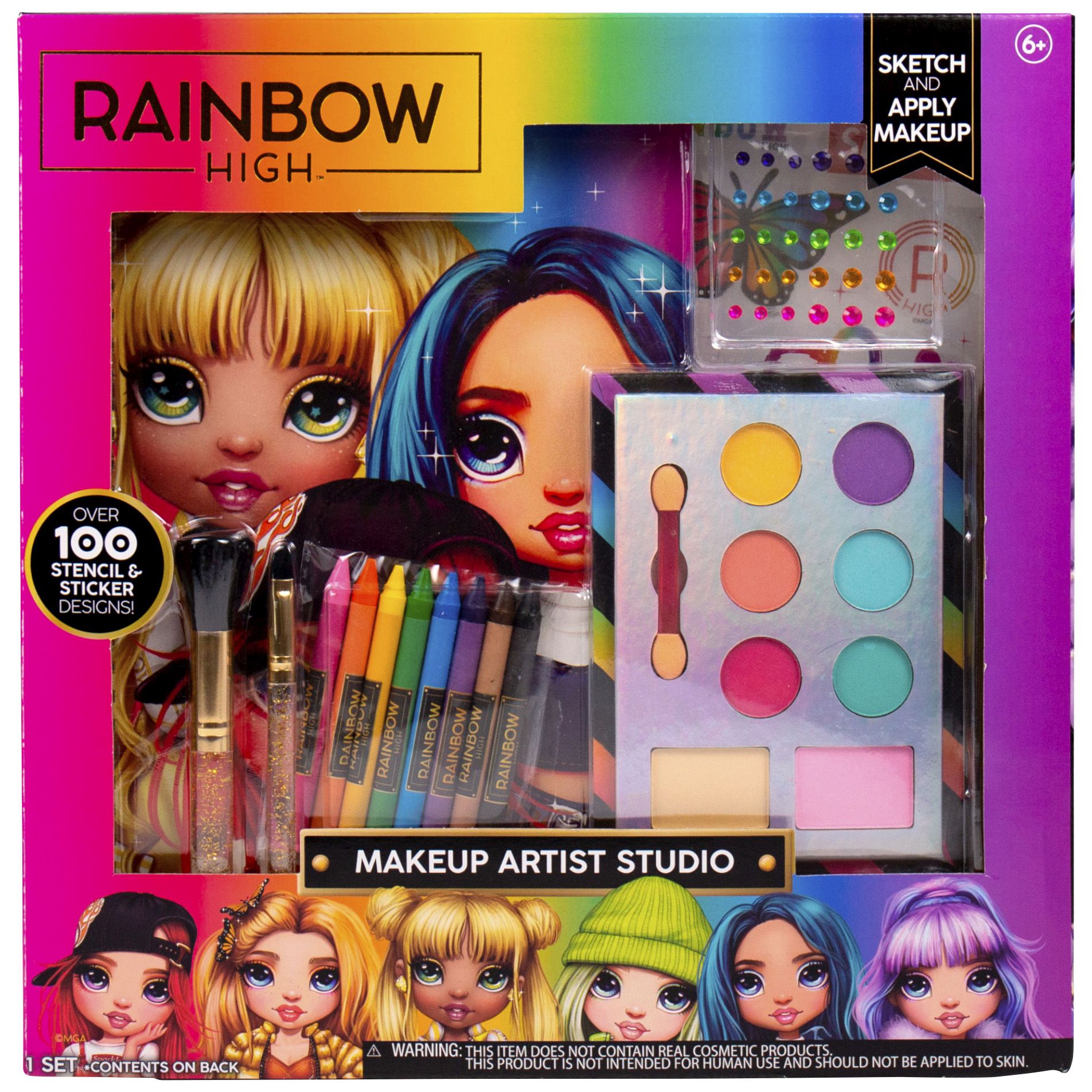 Rainbow High Sparkle Glam Makeup Artist