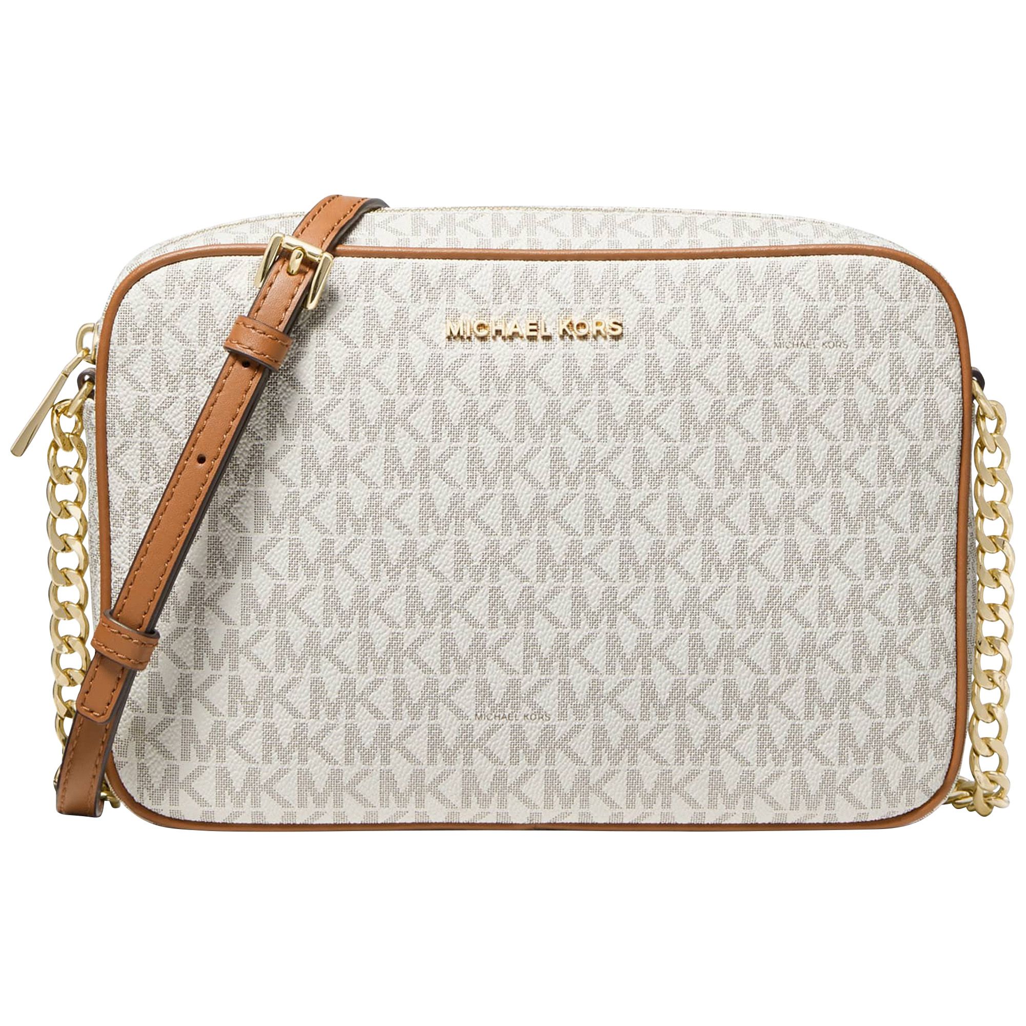 vanilla michael kors jet set crossbody