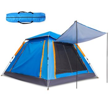 Square camping outlet tent