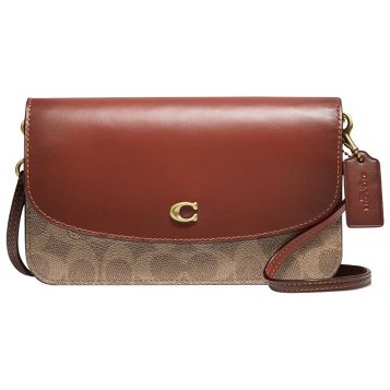 Hayden Signature Coated Canvas Crossbody Bag