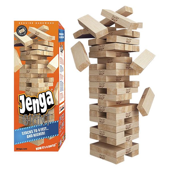 Fingerhut Continuum Games Jenga Giant Game