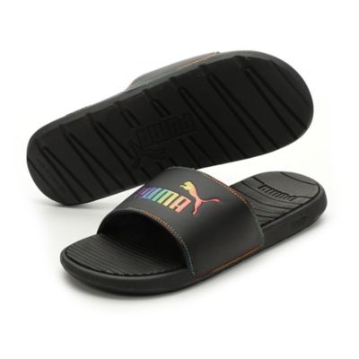 puma rainbow slide sandals