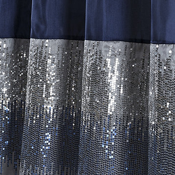 Fingerhut Lush Decor Night Sky 72 X 78 Shower Curtain