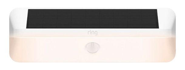 Ring Solar Powered Wall Light, Outdoor Smart Home Security