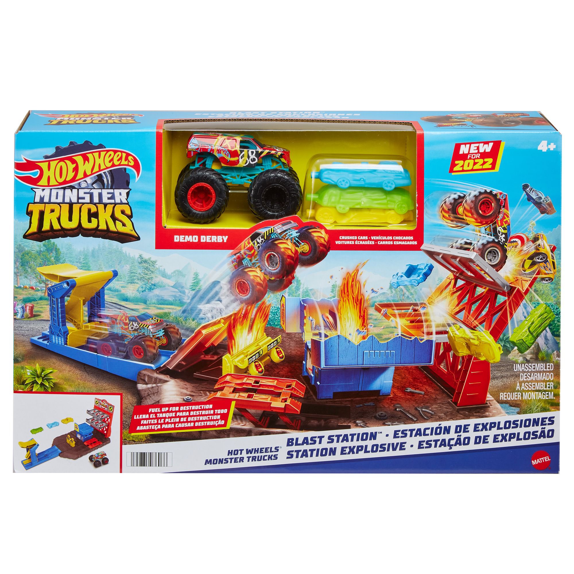 Fingerhut - Mattel Hot Wheels Dragon Blast Playset