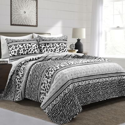 Fingerhut - NY&CO Home Trident 7-Pc. Quilt Bed Set - King