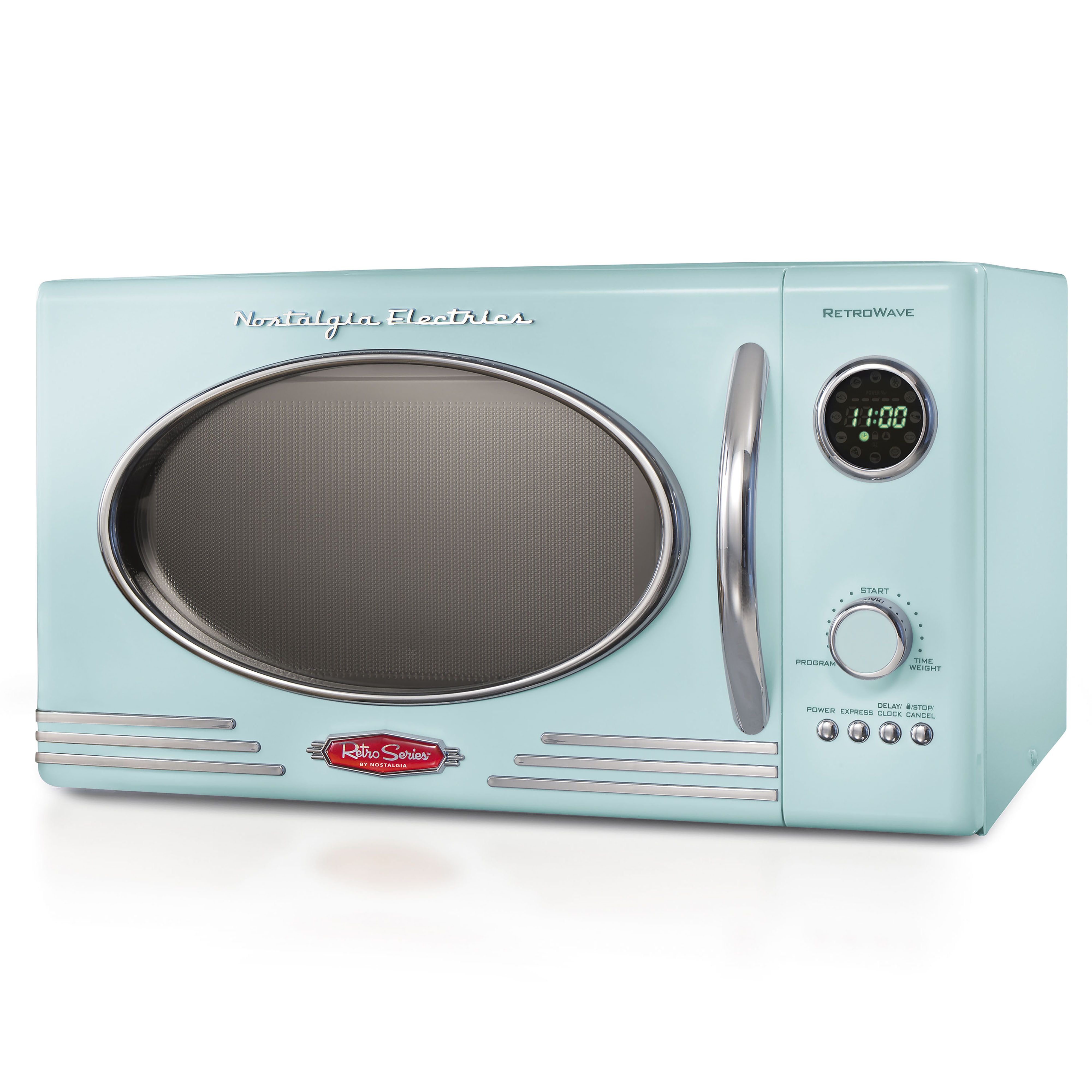 Fingerhut - Nostalgia Retro 0.7 Cu. Ft. 700-Watt Countertop