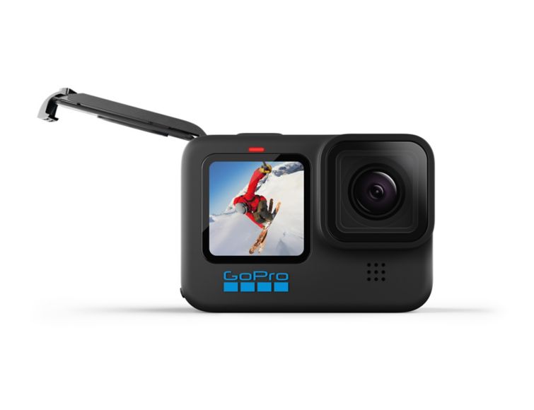 Fingerhut - GoPro HERO10 Black 5.3K 23MP Wi-Fi Waterproof Action