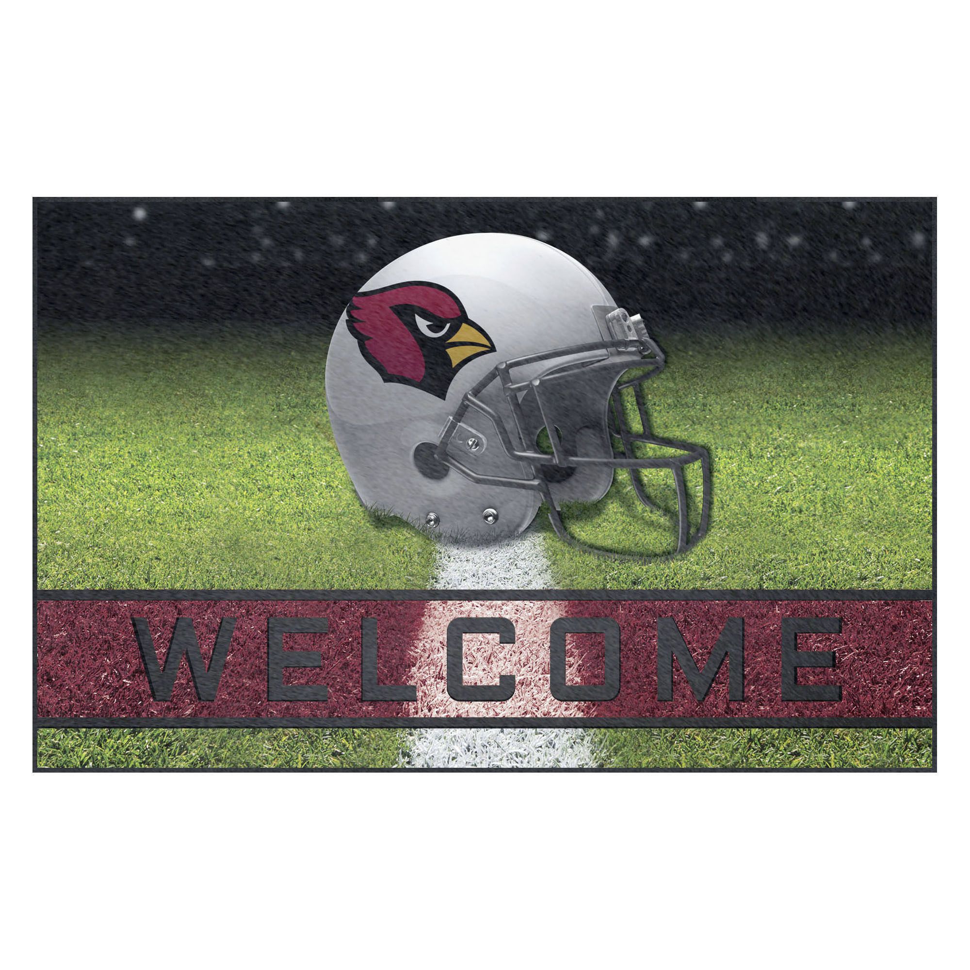 FANMATS Arizona Cardinals 6 ft. x 10 ft. Plush Area Rug