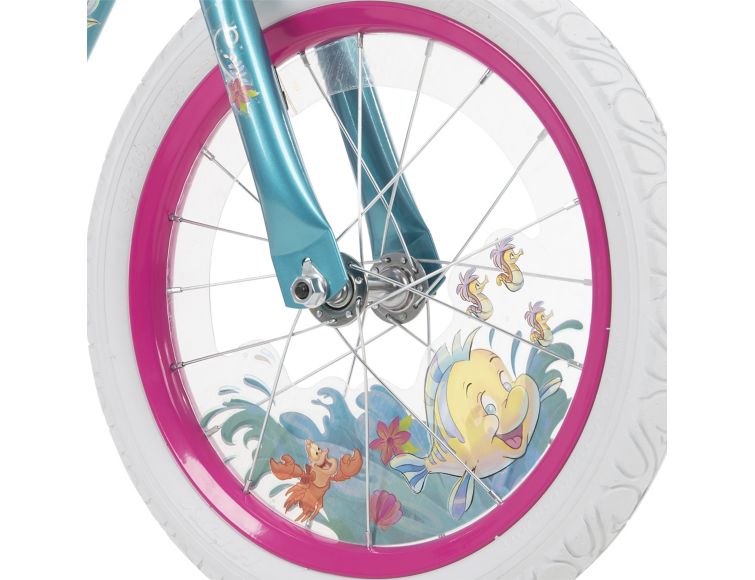 Little mermaid bike with best sale training wheels