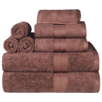 Superior Rayon from Bamboo and Cotton Hand Towel - (Set of