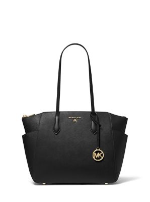 Fingerhut - Michael Kors Cindy Large Dome Crossbody Bag – Black