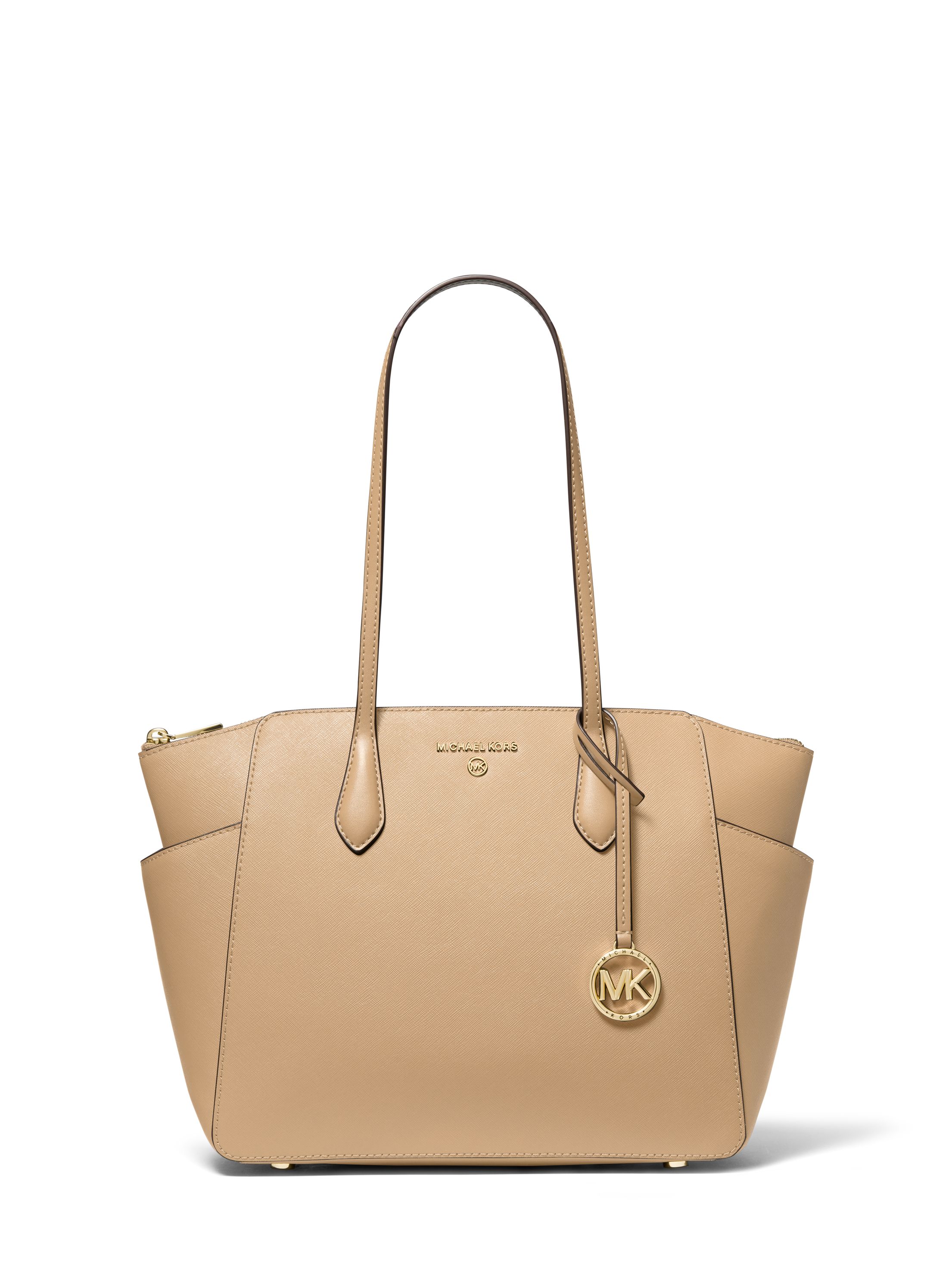 MICHAEL KORS: Michael Marylin bag in coated fabric with all over