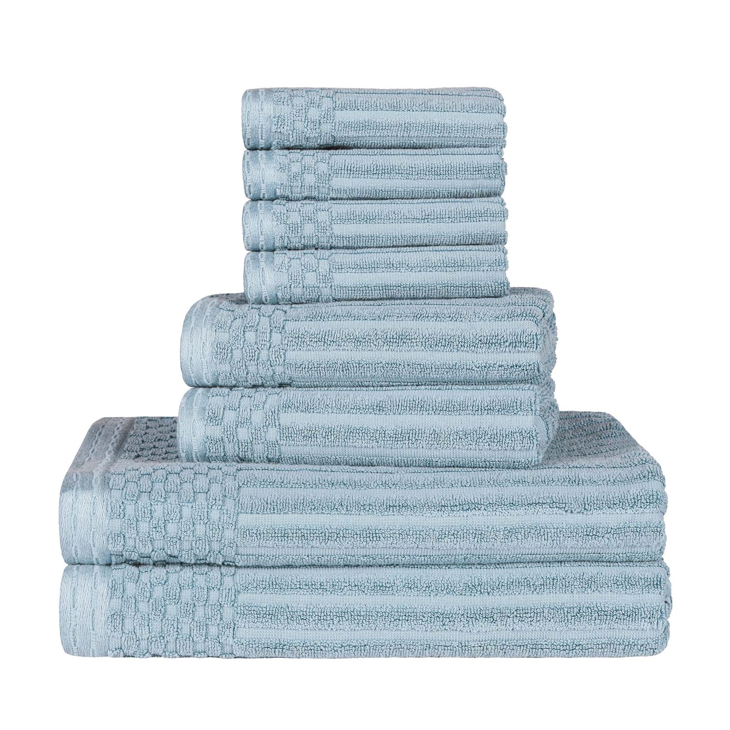 Superior Highly Absorbent Cotton 4-pc. Hand Towel Set Azure