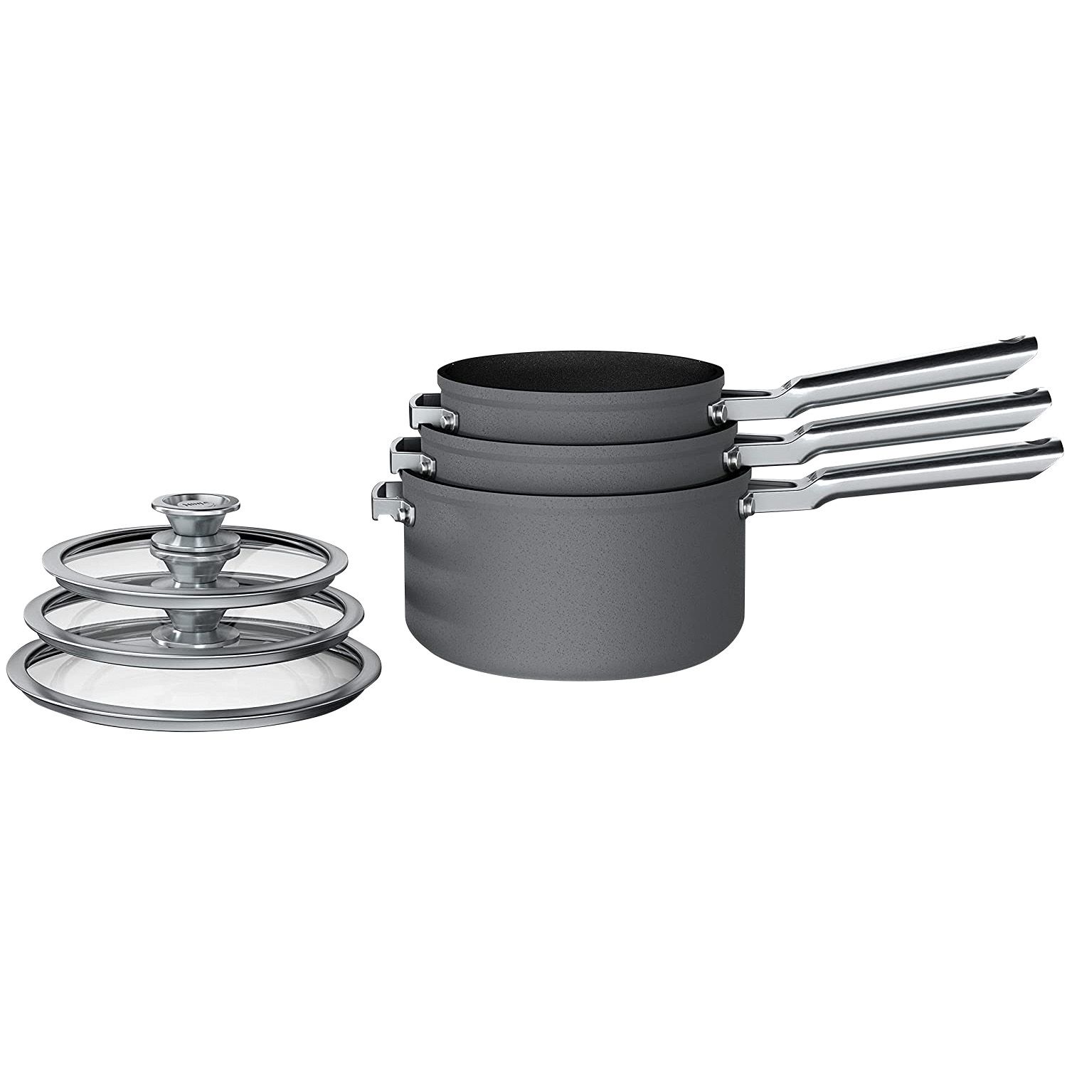 Fingerhut - Ninja Foodi NeverStick 12-Pc. Aluminum Cookware Set