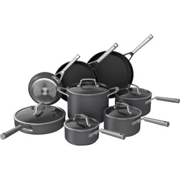 Fingerhut - Circulon Symmetry 11-Pc. Nonstick Hard-Anodized