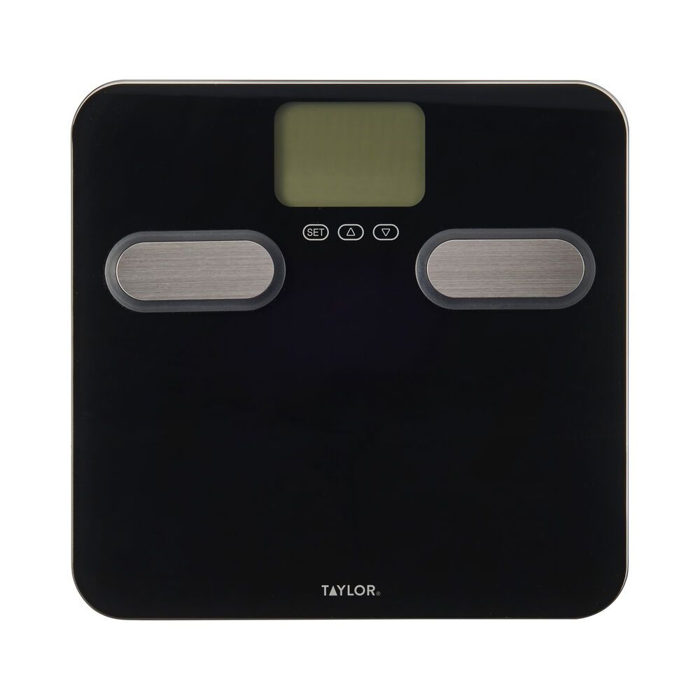 Taylor Glass Body Composition Scale with 400 lb Capacity