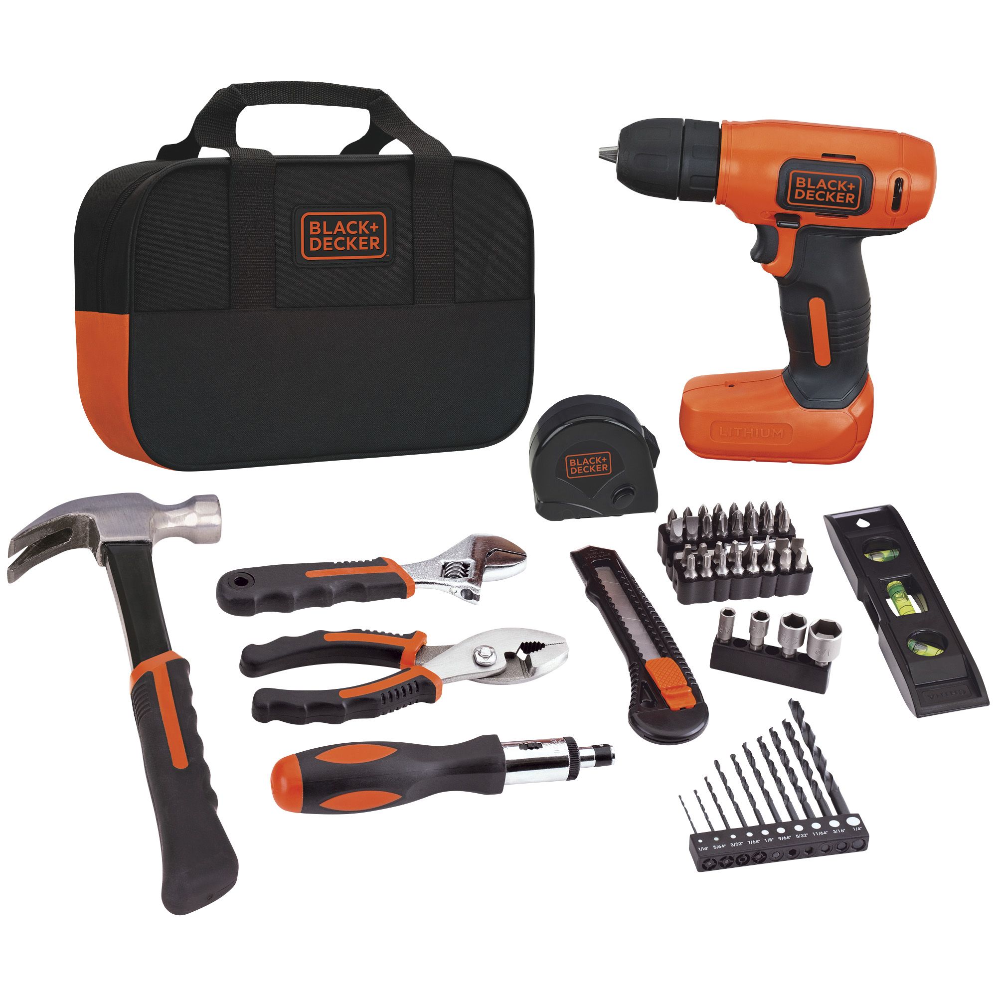 Fingerhut - BLACK+DECKER 20V MAX Lithium-Ion Cordless Drill/Driver & Impact  Driver Combo Kit