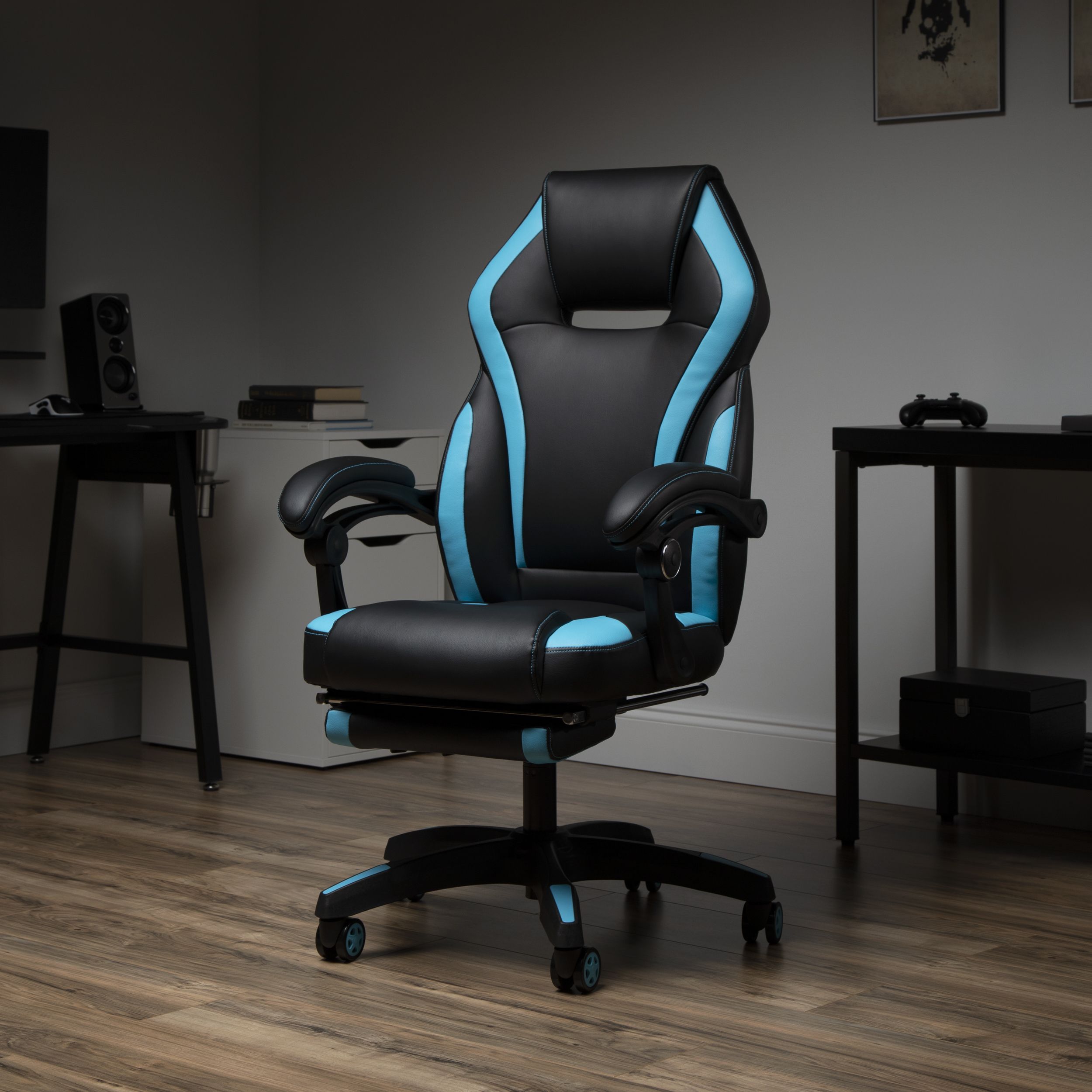 Fingerhut - OFM Essentials Reclining Gaming Chair