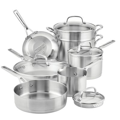 Fingerhut - Cuisinart 11-Pc. Ceramica XT Nonstick Aluminum Cookware Set