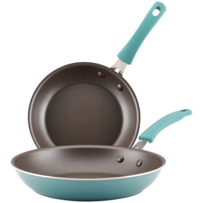 Rachael Ray Nonstick Sauce Pot and Steamer Insert Set 3-Quart Marine Blue