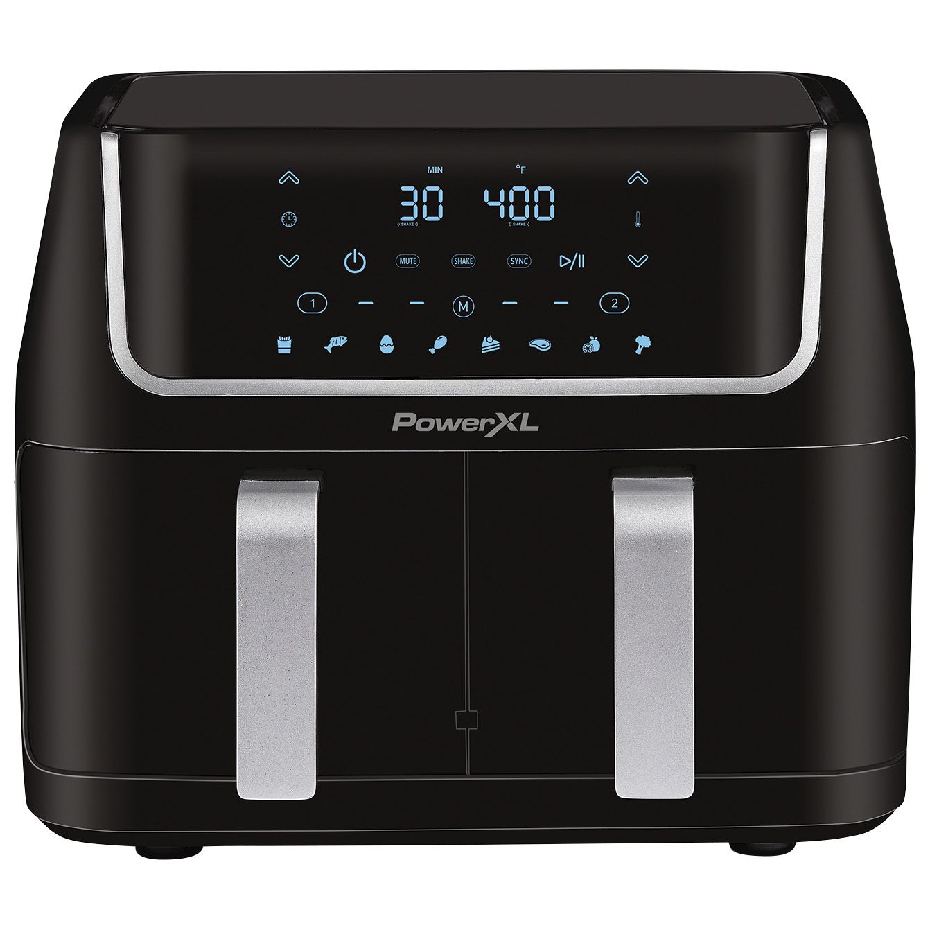 PowerXL Large 8-Quart Non-Stick Air Fryer with One-Touch Digital