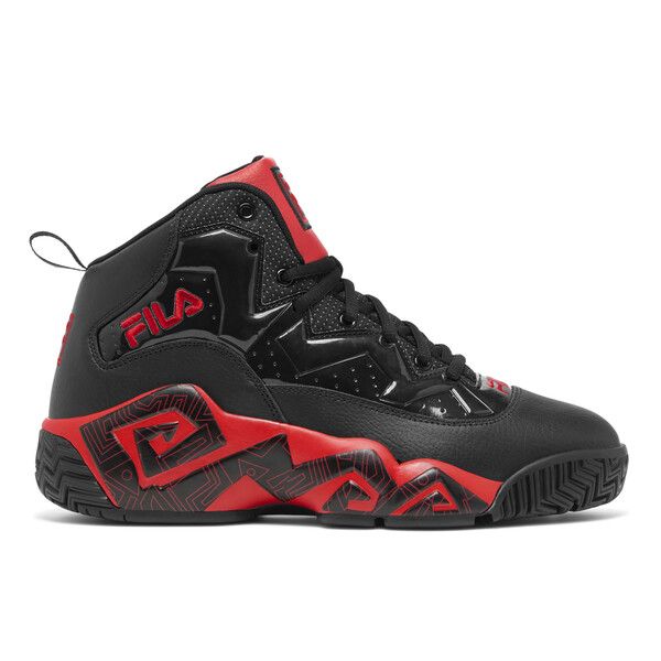 Fila shooter black store basketball shoes