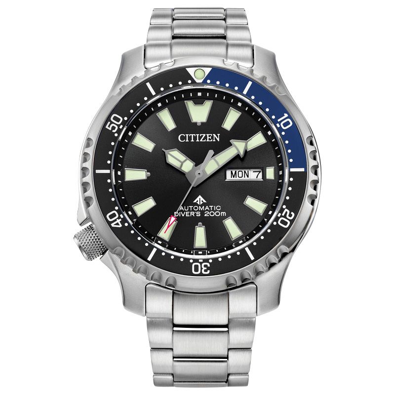 Citizen Promaster Dive 44mm Automatic Black Dial Stainless Steel Watch