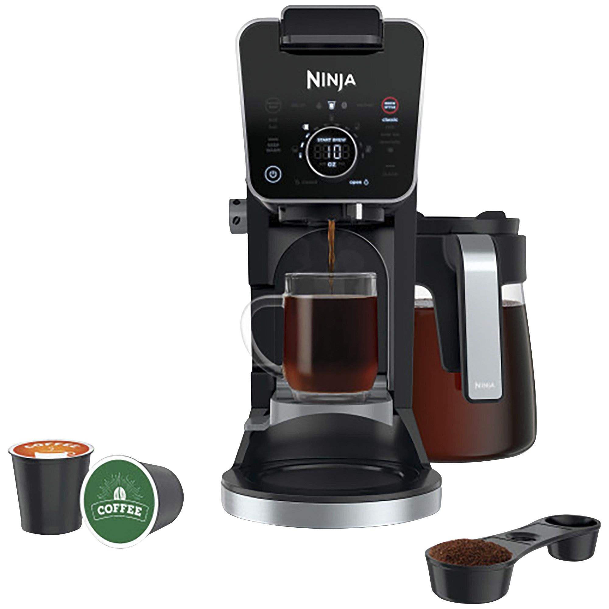 Fingerhut - Ninja DualBrew 12-Cup Programmable Coffee System