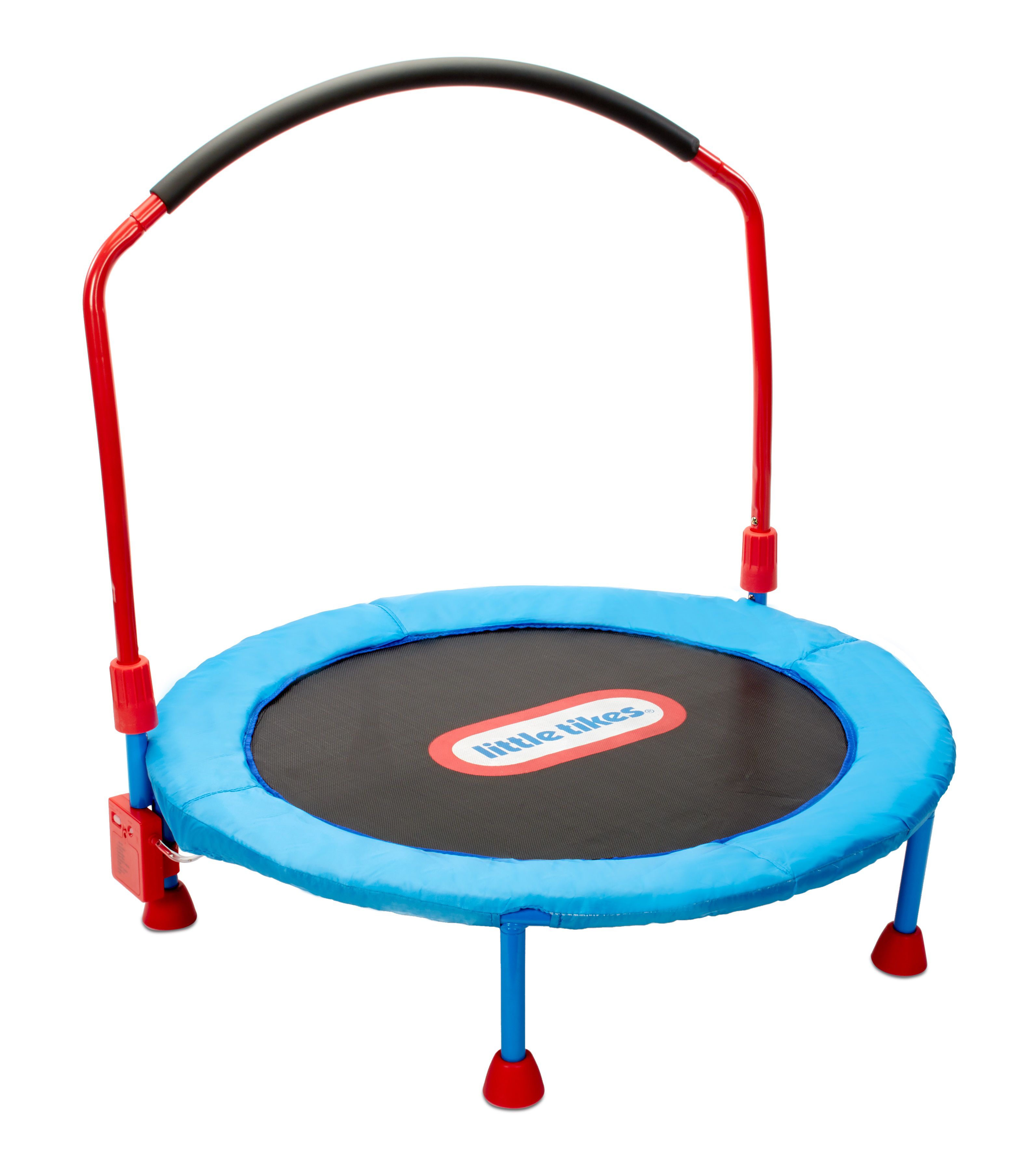 Little Tikes 3 Feet Mini Trampoline, Plastic & Metal Indoor Toddler  Trampoline