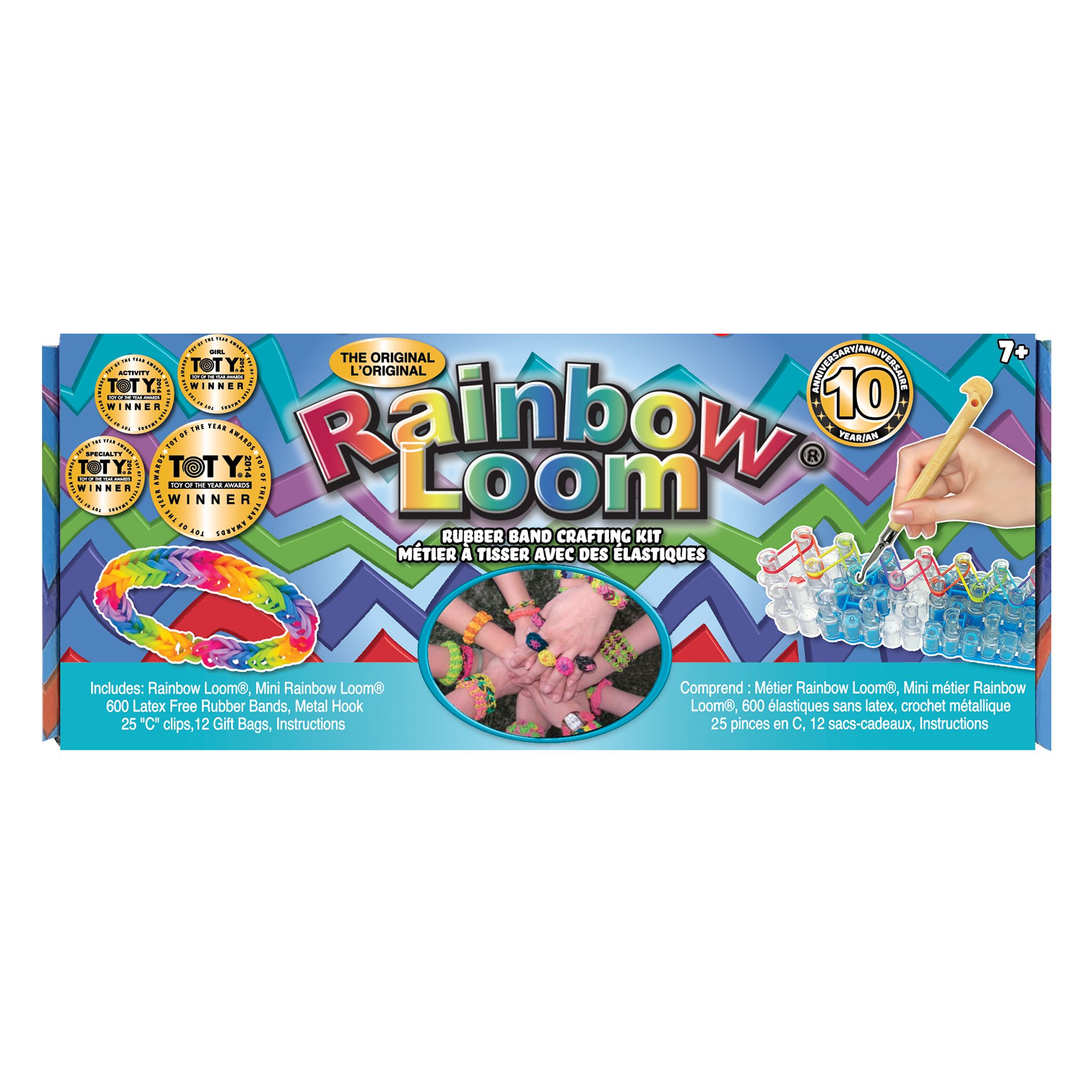 Fingerhut - Rainbow Loom: Bracelet Craft Kit