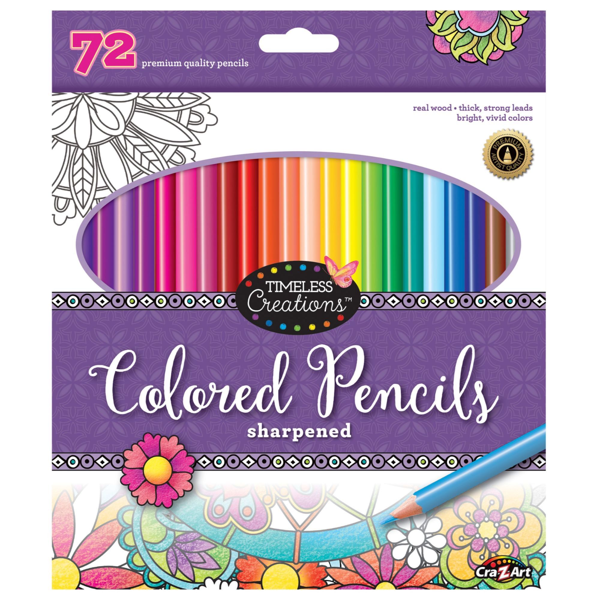 Cra-Z-Art Timeless Creations 72-Pc. Colored Pencil Set