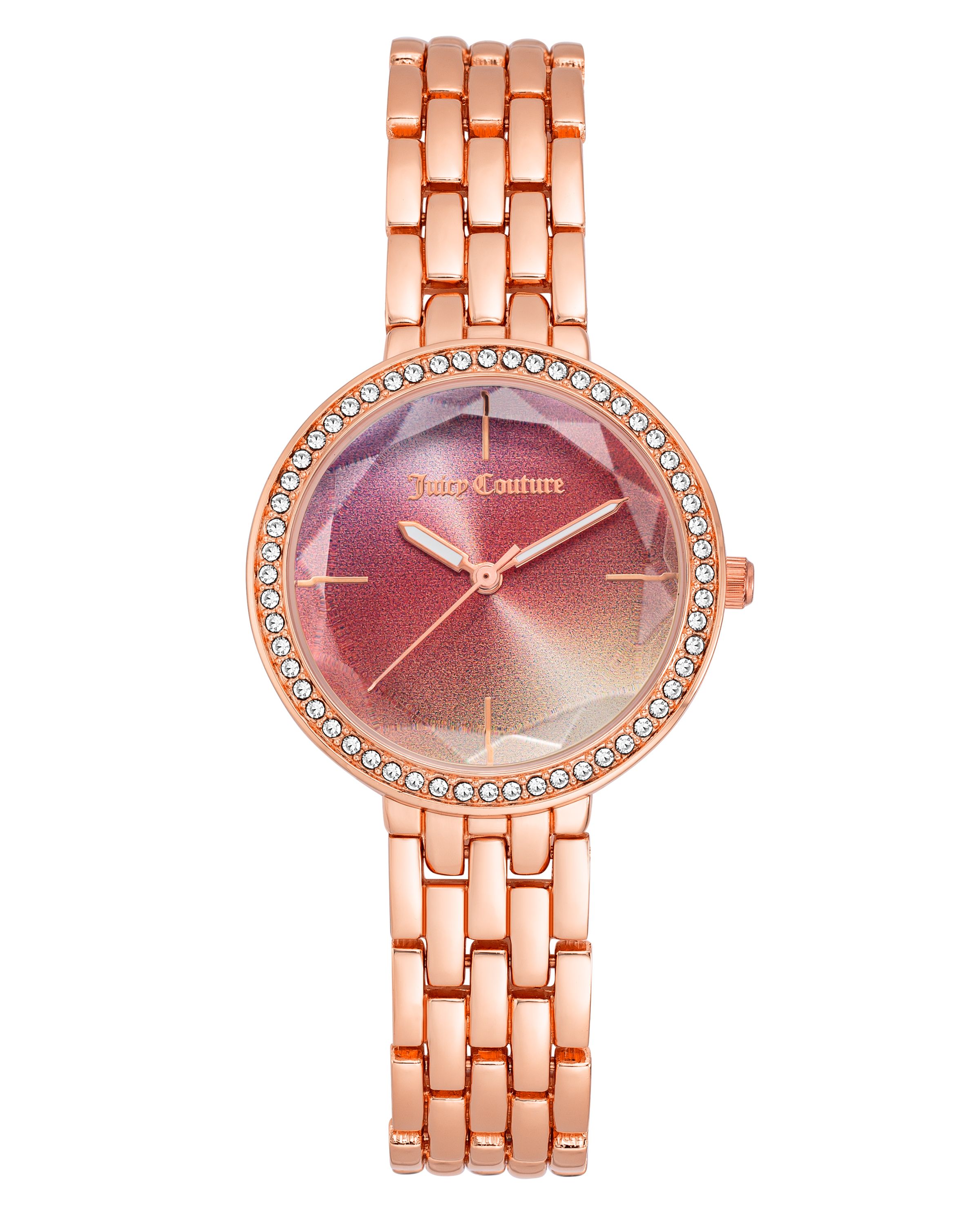 Fingerhut - Juicy Couture Women's Pink Degrade Dial Bracelet Watch