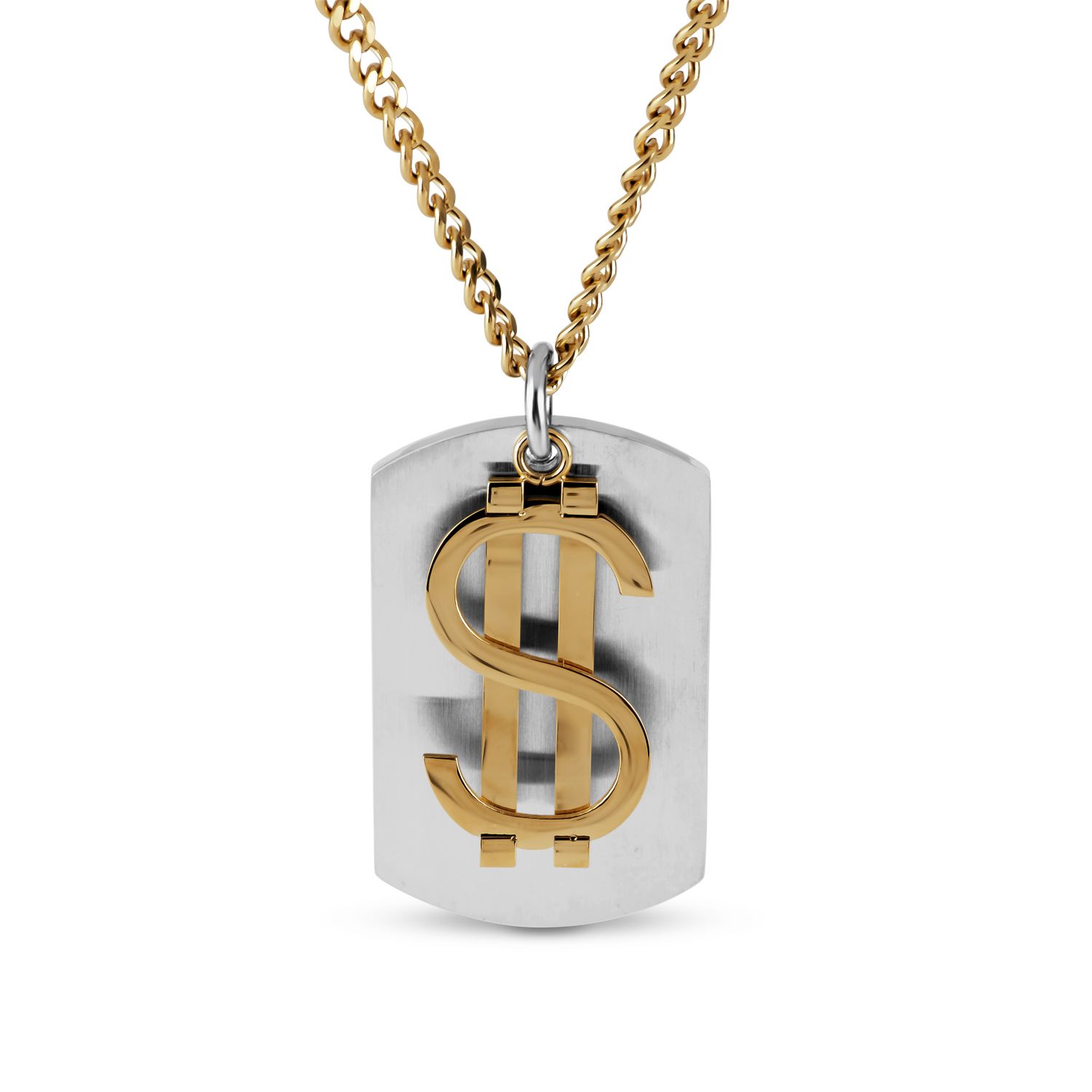 Dollar sign 2024 dog tag