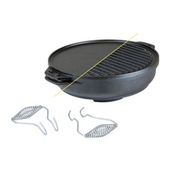 Fingerhut - Lodge 2-Pc. Cast Iron Skillet Set