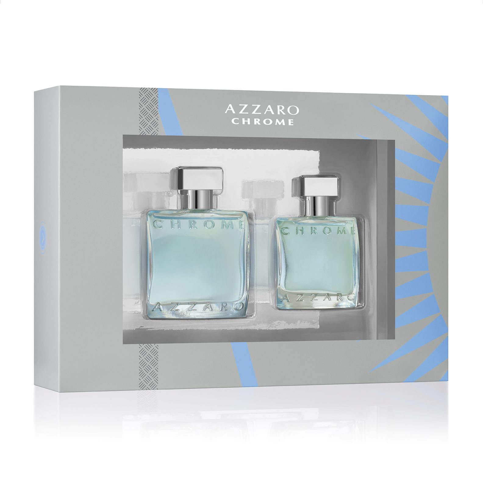 Azzaro chrome cologne set hot sale