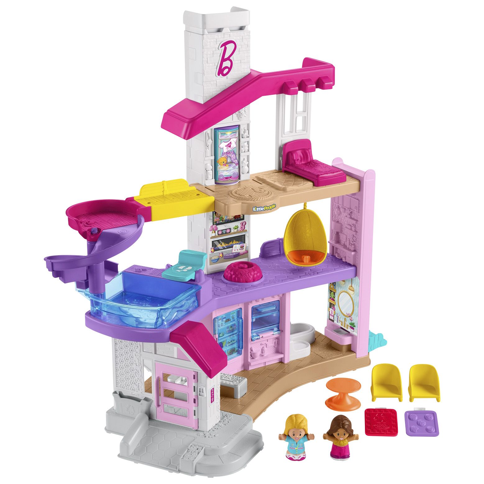 Barbie small house best sale set