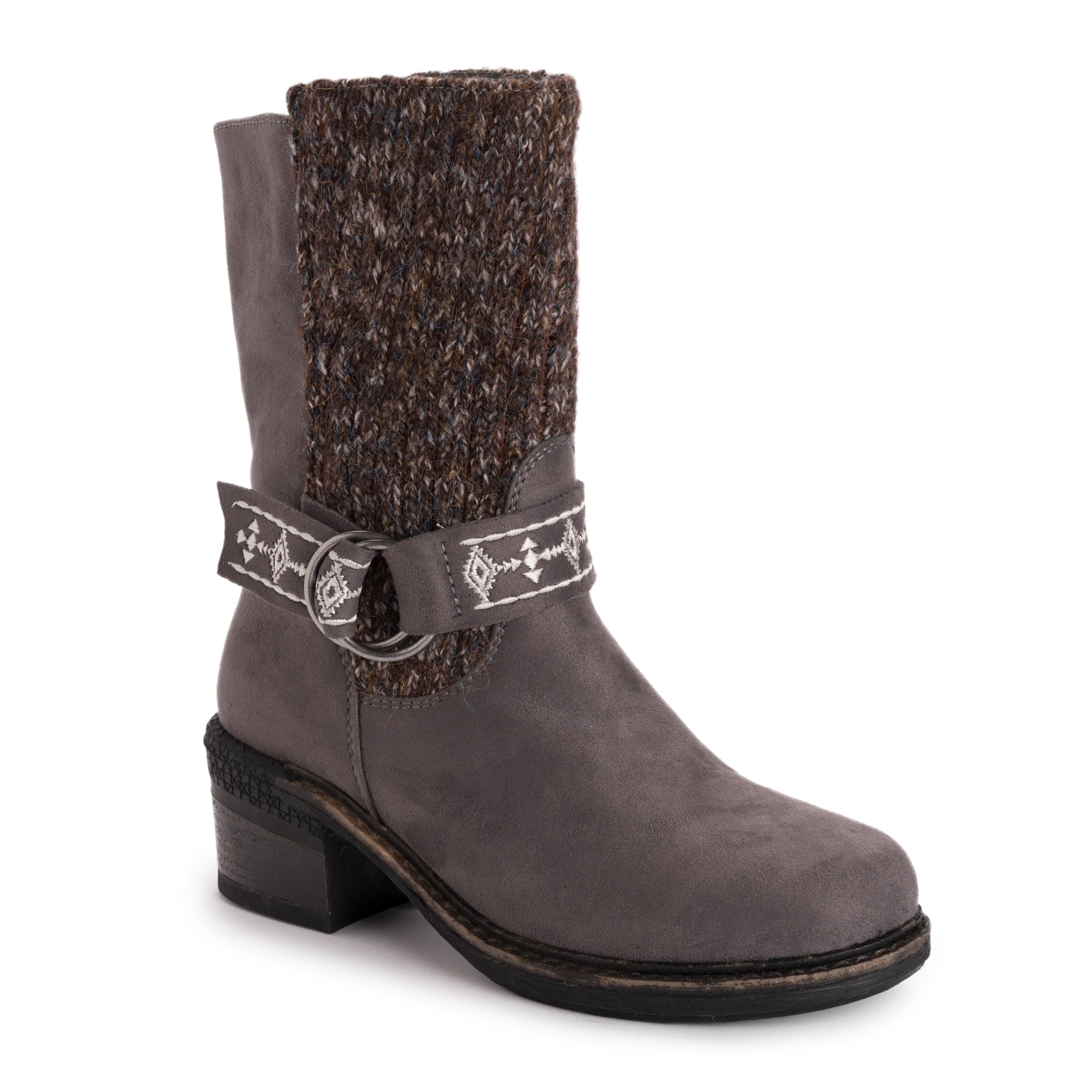 Muk luks hotsell wide calf boots